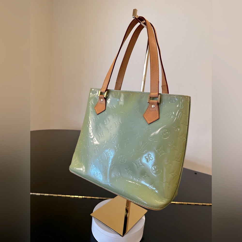 Louis Vuitton RARE Vintage Retro Luxury Minimalist Authentic Vernis Houston Bag - Picture 3 of 17